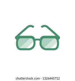 Glasses style vector icon