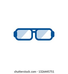 Glasses style vector icon