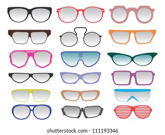 Cartoon Glasses Images, Stock Photos & Vectors | Shutterstock