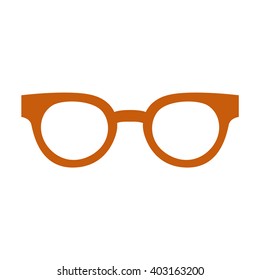 Glasses and sunglasses. Vector illustration.
