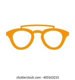 Glasses and sunglasses. Vector illustration.