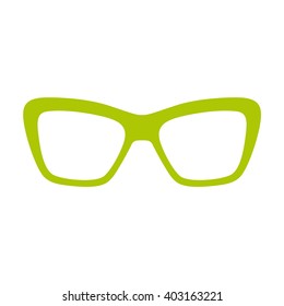 Glasses and sunglasses. Vector illustration.