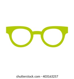 Glasses and sunglasses. Vector illustration.