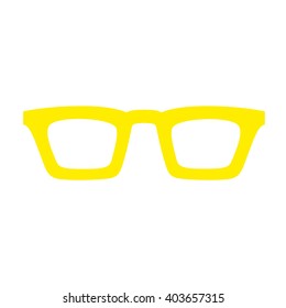 Glasses and sunglasses. Vector illustration.
