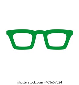 Glasses and sunglasses. Vector illustration.