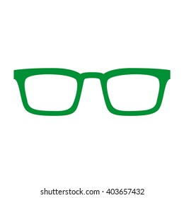 Glasses and sunglasses. Vector illustration.