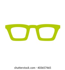 Glasses and sunglasses. Vector illustration.