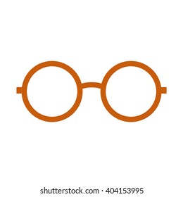 Glasses and sunglasses. Vector illustration.