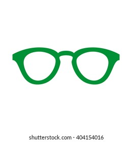 Glasses and sunglasses. Vector illustration.