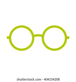 Glasses and sunglasses. Vector illustration.