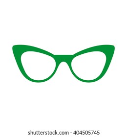 Glasses and sunglasses. Vector illustration.