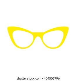 Glasses and sunglasses. Vector illustration.