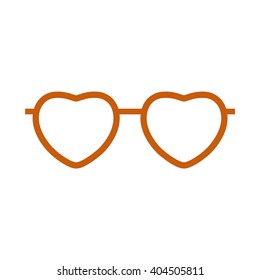 Glasses and sunglasses. Vector illustration.