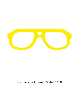 Glasses and sunglasses. Vector illustration.