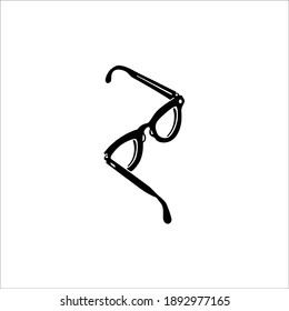 Glasses Symbol Illustration. Vector Illustration.