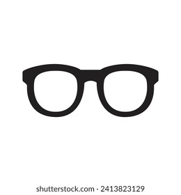 Glasses symbol sign icon vector