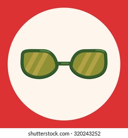 glasses theme elements vector,eps