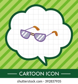 glasses theme elements vector,eps