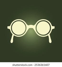 Gafas de arte de moda magnífica Ilustración vectorial abstracta colorido útil design.eps
