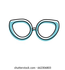 glasses to use in the eyes