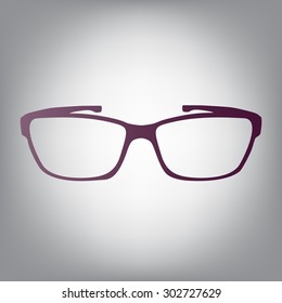 Glasses vector