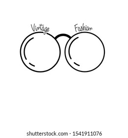 glasses vector classy fashion old