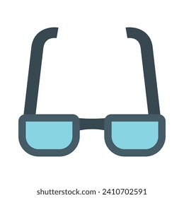 Glasses Vector Flat Icon For Personal And Commercial Use.
