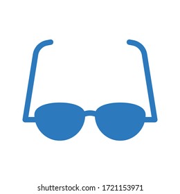 glasses vector glyph color icon 
