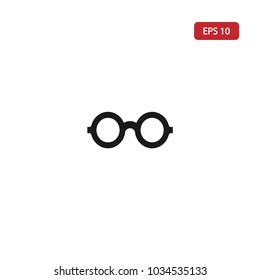 Glasses vector icon
