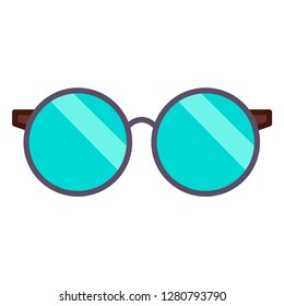 Glasses vector icon