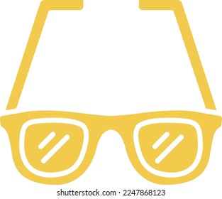Glasses vector icon. Can be used for printing, mobile and web applications.