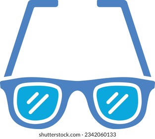 Glasses vector icon. Can be used for printing, mobile and web applications.