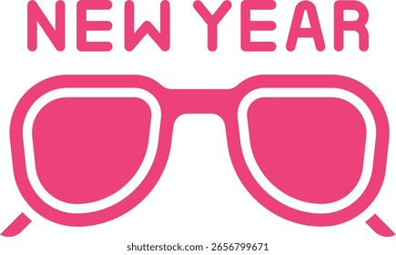 Glasses vector icon. Can be used for printing, mobile and web applications.