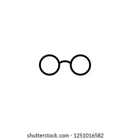 Glasses vector icon. Glasses sign on white background. Glasses icon for web and app