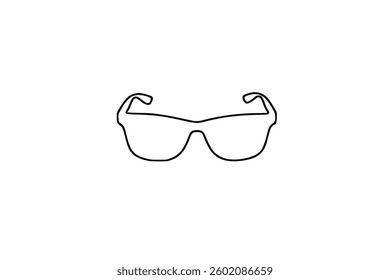 Glasses vector icon Sunglasses Set Glasses Icons Isolated Collection