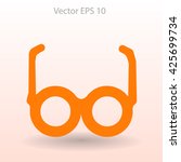 Glasses vector illustration