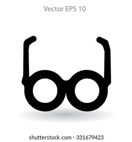 Glasses vector illustration