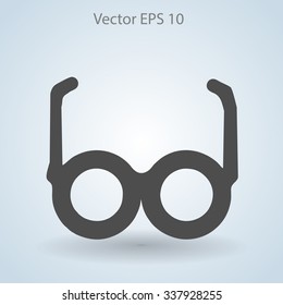 Glasses vector illustration