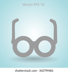 Glasses vector illustration