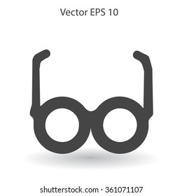 Glasses vector illustration