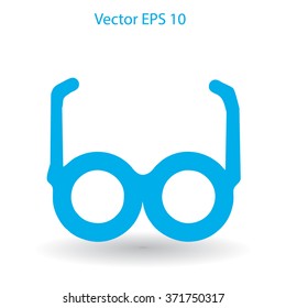 Glasses vector illustration