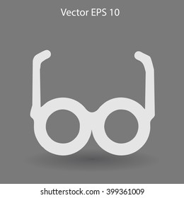 Glasses vector illustration