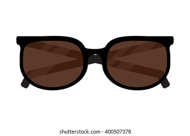 Glasses vector illustration