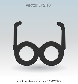 Glasses vector illustration