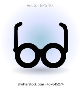 Glasses vector illustration