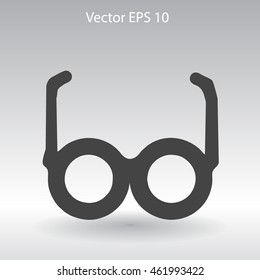 Glasses vector illustration