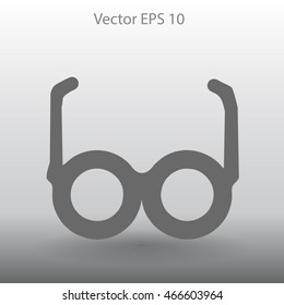 Glasses vector illustration