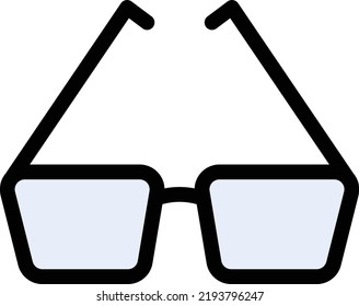 glasses Vector illustration on a transparent background.Premium quality symmbols.Stroke vector icons for concept and graphic design.