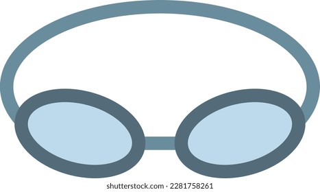 ilustración del vector de gafas en un fondo transparente. Símbolos de calidad superior. Iconos vectoriales de color de línea para el concepto y el diseño gráfico.