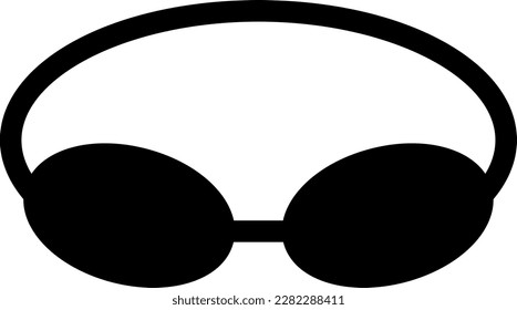 Brille Vektorgrafik auf transparentem Hintergrund. Hochwertige Symbole. Glyphen Vektorsymbole für Konzept und Grafikdesign. 
